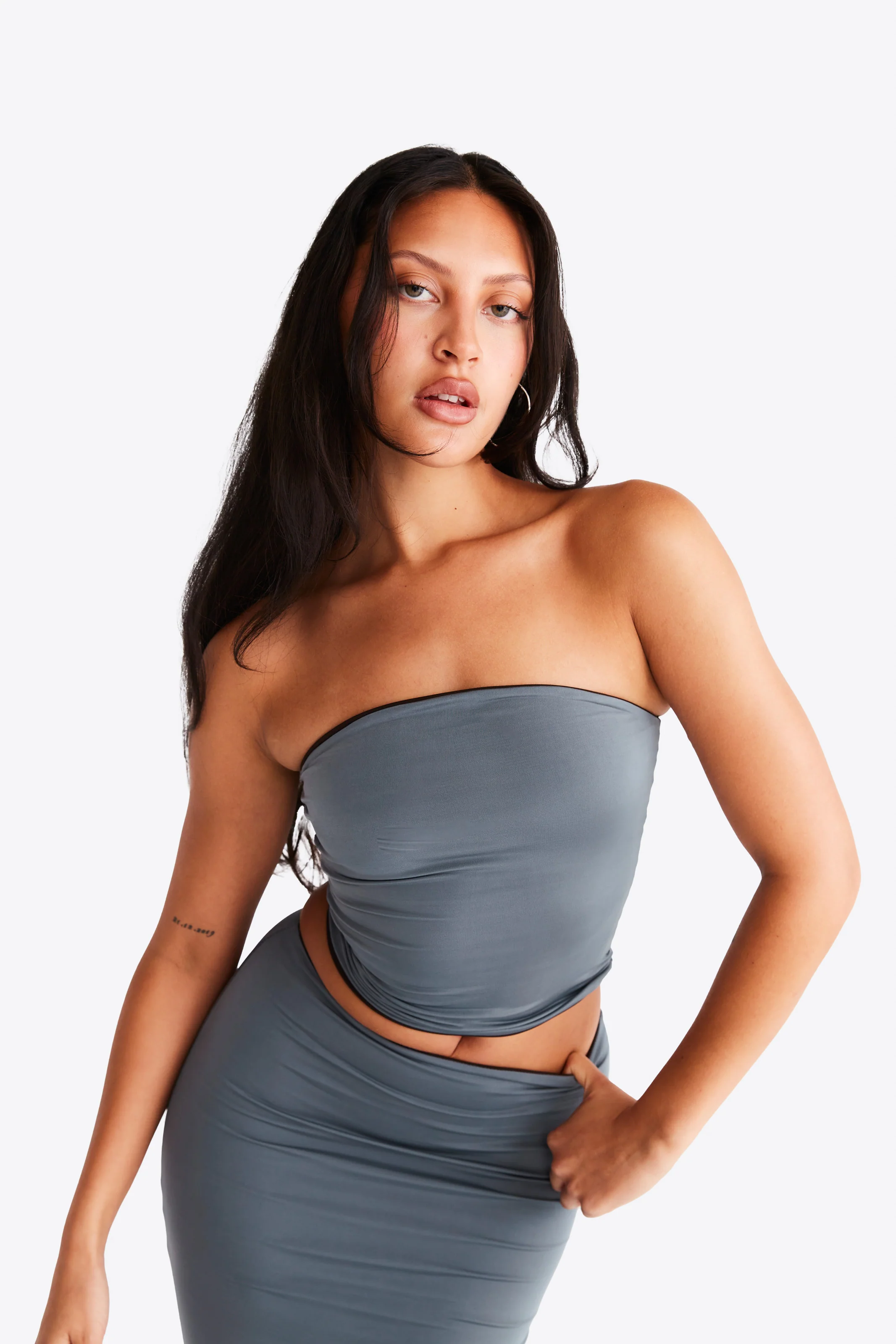 Nova Top - Brown and Slate - Image 4