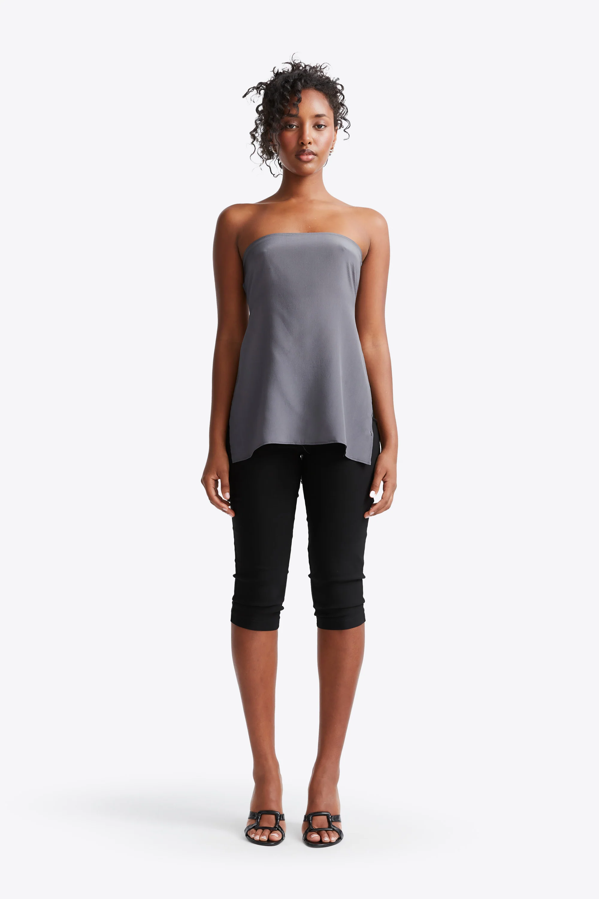 Skye Top - Storm Silk