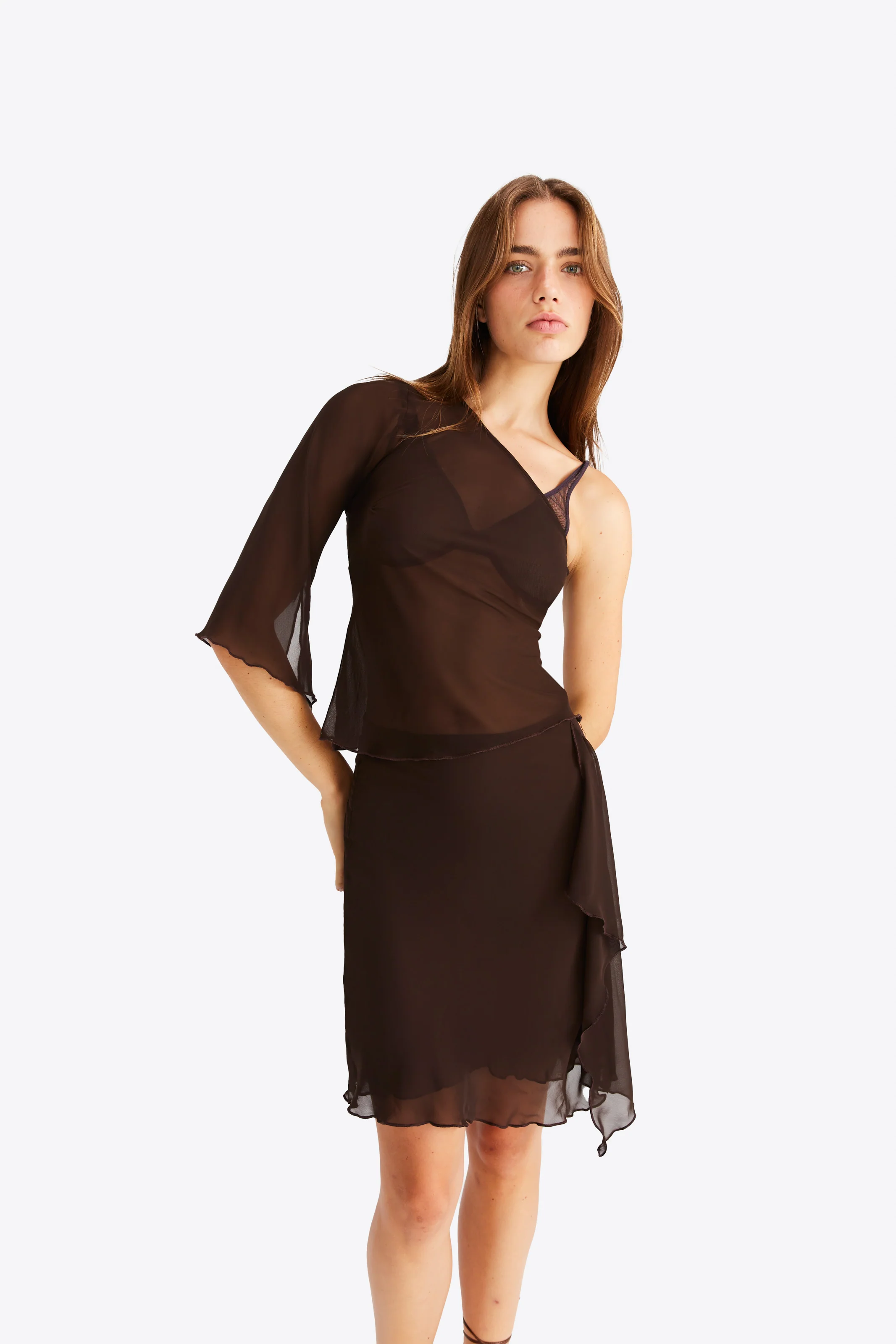 Iris Top - Brown - Image 3
