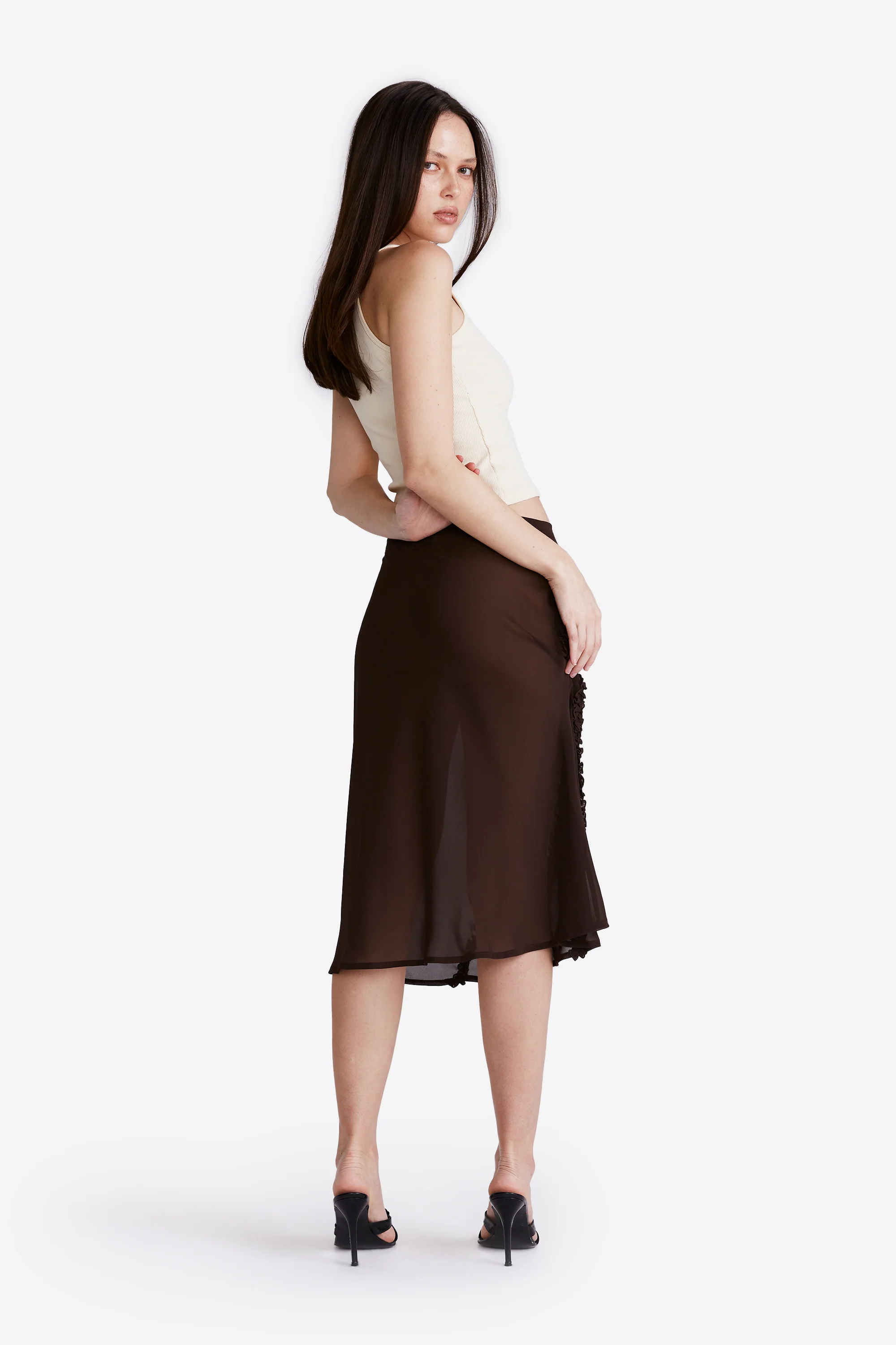Willow Skirt - Brunette - Image 4